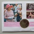 2002 The Queen's Golden Jubilee 50p Pence Coin Cover - British Virgin Islands First Day Cover