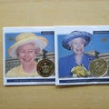 2002 The Queen's Golden Jubilee 50p Pence Coin Cover Set - UK First Day Covers by Mercury