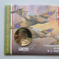 1995 RJ Mitchell Birth Centenary Designer of Spitfire Medal Cover - First Day Cover - Royal Mint