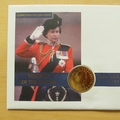 2002 The Queen's Golden Jubilee One Penny Coin Cover - UK First Day Cover by Mercury
