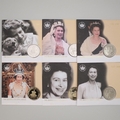 2002 The Queen's Golden Jubilee Coin Covers Set - Guernsey First Day Covers Westminster