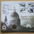 2000 Battle of Britain 60th Anniversary 50p Pence Coin Cover - Guernsey First Day Cover by Mercury