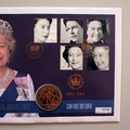 2002 The Queen's Golden Jubilee 5 Pounds Coin Cover - UK First Day Covers Westminster