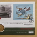 2000 Battle of Britain 60th Anniversary 5 Pounds Coin Cover - Gibraltar First Day Cover