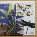 2001 Pondlife Bosnia D500 Coin Cover - UK First Day Cover