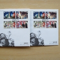 1995 VE Day 50th Anniversary 2 Pounds Coin Cover Set - Isle of Man First Day Cover