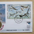 1990 Battle of Britain 50th Anniversary 5 Dollars Coin Cover - Marshall Islands First Day Cover