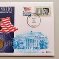 1993 John F Kennedy 30 Year Tribute Half Dollar Coin Cover - USA First Day Cover