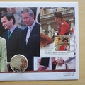 2002 Golden Jubilee Queen Elizabeth II 50p Coin Cover - Grenada First Day Cover