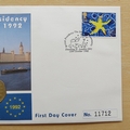 1992 British Presidency of Europe 50p Coin Cover - UK First Day Cover