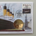 2012 Titanic Centenary 5 Pounds Coin Cover - Gibraltar First Day Covers by Mercury