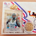 1996 Centenary of Olympic Games British Gold Medallist Medal Covers Set - Benham FDCs - Signed