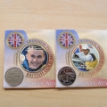 2000 Sydney Olympics British Gold Medal Winners Coin Cover Set - Benham FDC - Signed
