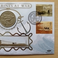 2001 Submarines at War WWII 1 Dollar Coin Cover - Benham First Day Cover - Signed