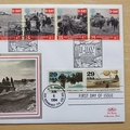 1994 50th Anniversary D-Day Landings 50p Pence Coin Cover - Benham First Day Cover