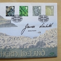 2001 Northern Ireland 25ecu Coin Cover - Benham First Day Cover - Signed