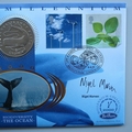 2000 The New Millennium Biodiversity 1 Crown Coin Cover - Benham First Day Cover - Signed