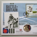 2010 Battle of Britain Silver 5 Pounds Coin Cover - Westminster First Day Cover