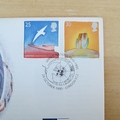1995 United Nations 50th Anniversary 2 Pounds Coin Cover - Royal Mint First Day Cover
