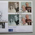 1997 Golden Wedding Anniversary HM QEII 5 Pounds Coin Cover - Royal Mint First Day Cover