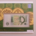 2003 One Pound Coin 20th Anniversary 1 Pound Banknote Cover - UK First Day Covers