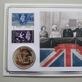 2020 VE Day 75th Anniversary Silver 5 Pounds Coin Cover - First Day Covers Harrington & Byrne