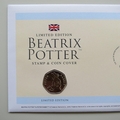 2018 Beatrix Potter 50p Pence Coin Cover - Westminster First Day Covers