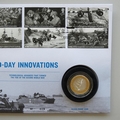 2019 D-Day Innovations Silver Proof 2 Pounds Coin Cover - Royal Mail First Day Covers