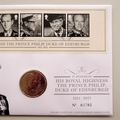 2021 Prince Philip In Memoriam 5 Pounds Coin Cover - Royal Mail First Day Covers