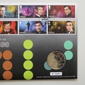 2020 The Design of James Bond 5 Pounds Coin Cover - Royal Mail First Day Covers