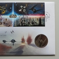 2019 Star Wars A Galaxy of Vehicles Medal Cover - Royal Mail First Day Covers