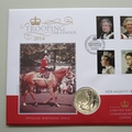 2014 Trooping The Colour Silver Britannia 2 Pound Coin Cover - Westminster First Day Covers