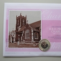 2015 Princess Charlotte Christening Silver 5 Pounds Coin Cover - Westminster First Day Covers