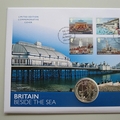 2014 Britain Beside The Sea 1oz Silver Britannia Coin Cover - Westminster First Day Covers