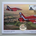 2016 RAF Red Arrows 2016 Display Season 1oz Silver Coin Cover - Westminster First Day Covers