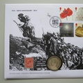 2014 First World War Centenary Silver Half Crown Coin Cover - Westminster First Day Covers