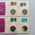 1980 The Queen Mother 80th Birthday Coin Cover Set - First Day Covers Collection