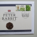 2019 Peter Rabbit Tales of Beatrix Potter 50p Pence Coin Cover - UK First Day Covers