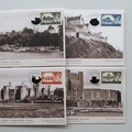 2006 The Castles Silver Stamp Ingots Collection - Royal Mail First Day Covers