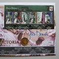 2001 Queen Victoria 25 Pounds Gold Coin Cover - Westminster First Day Covers