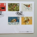 1995 Manuel in the Christmas Robin Bag First Day Cover - Benham FDC Covers