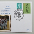 1994 Cornhill Cricket Test Match South African Tour First Day Cover - Benham FDC Covers