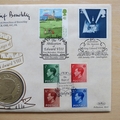 1996 The Reign of King Edward VIII Medal Cover - Benham First Day Cover Signed