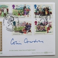 1994 Cricket Glory of Lord's Signed Colin Cowdrey First Day Cover - Benham FDC Covers