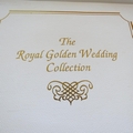 The Royal Golden Wedding Collection Coin Cover Album - Benham First Day Covers Display Folder
