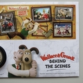 2022 Wallace & Gromit Behind the Scenes Silver Plated Medal Cover - UK Royal Mail First Day Covers