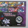 2022 Transformers Silver Plated Medal Cover - UK Royal Mail First Day Covers