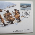 1994 Battle of the Bulge 50th Anniversary 5 Dollars Coin Cover - Grenada First Day Covers