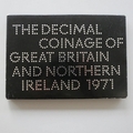 1971 The Decimal Coinage of Great Britain and Northern Ireland 6 Coin Proof Set - Royal Mint