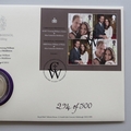 2011 Royal Wedding Prince William Silver Proof 5 Pounds Coin Cover - Royal Mail First Day PNC Cover